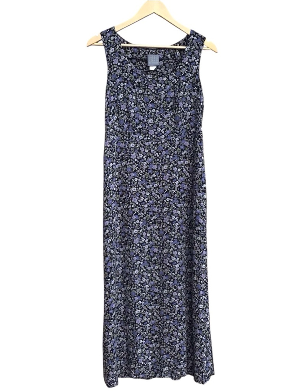 Rabbit Rabbit Rabbit Designs Vintage Floral Sleeveless Maxi Dress